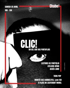 CLIC La Journée professionnelle de la Revue Chabe autour des métiers de la photographie à Lyon