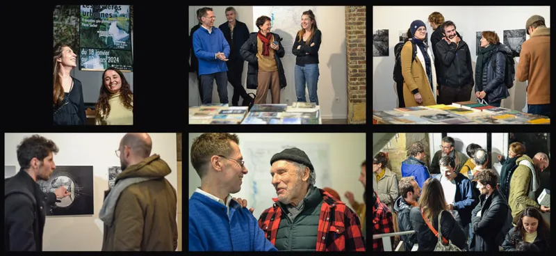 Vernissage Pierre Suchet à Archipel - Maison de l'architecture