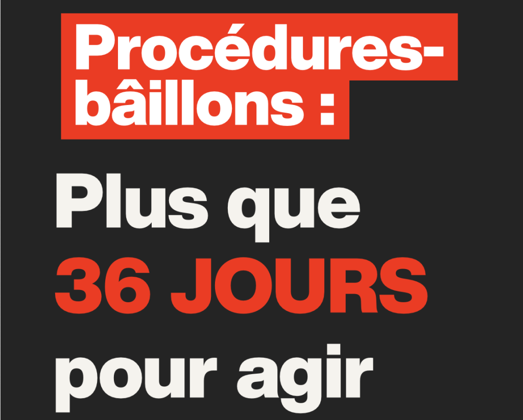 procédures bâillons