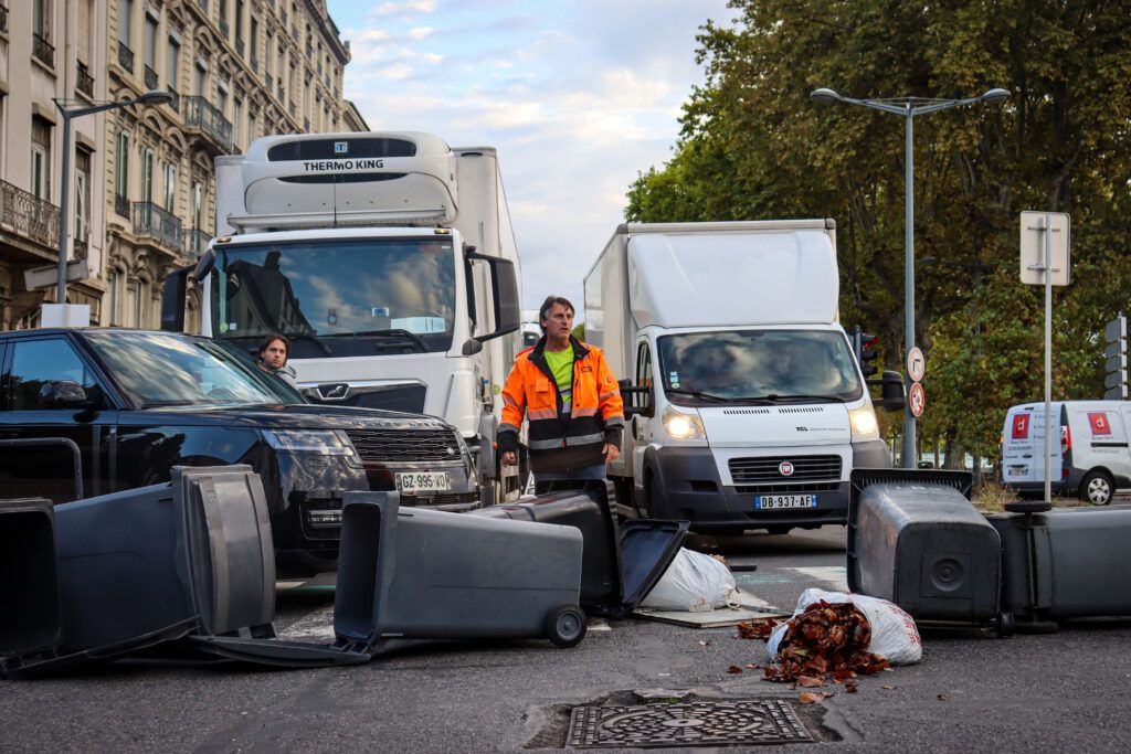 blocage place des Archives 3