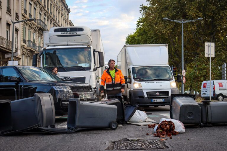 blocage place des Archives 3